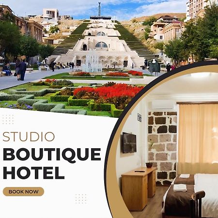 Studio Boutique Hotel At Cascade Ereván Exterior foto