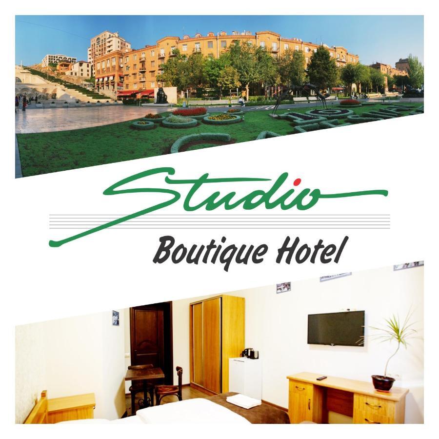 Studio Boutique Hotel At Cascade Ereván Exterior foto